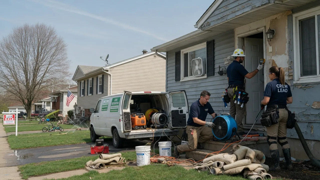 Flood Cleanup in Clayville, NY near me
